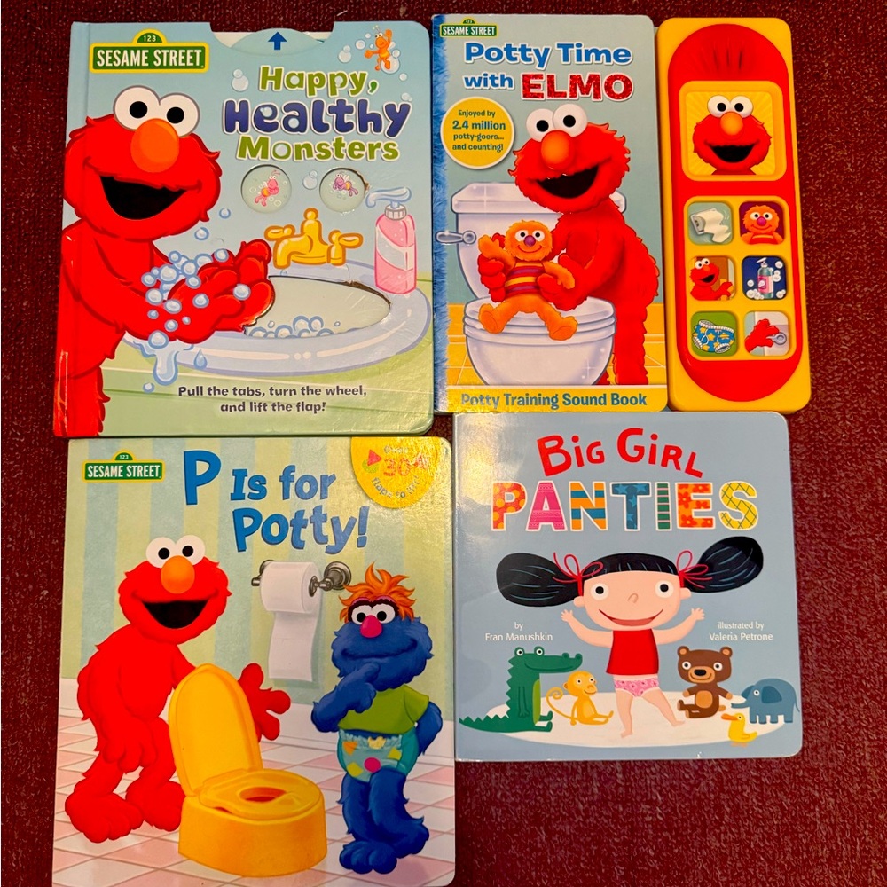 Potty training books